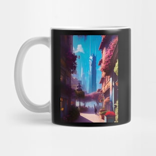 The city of flowers. Mug